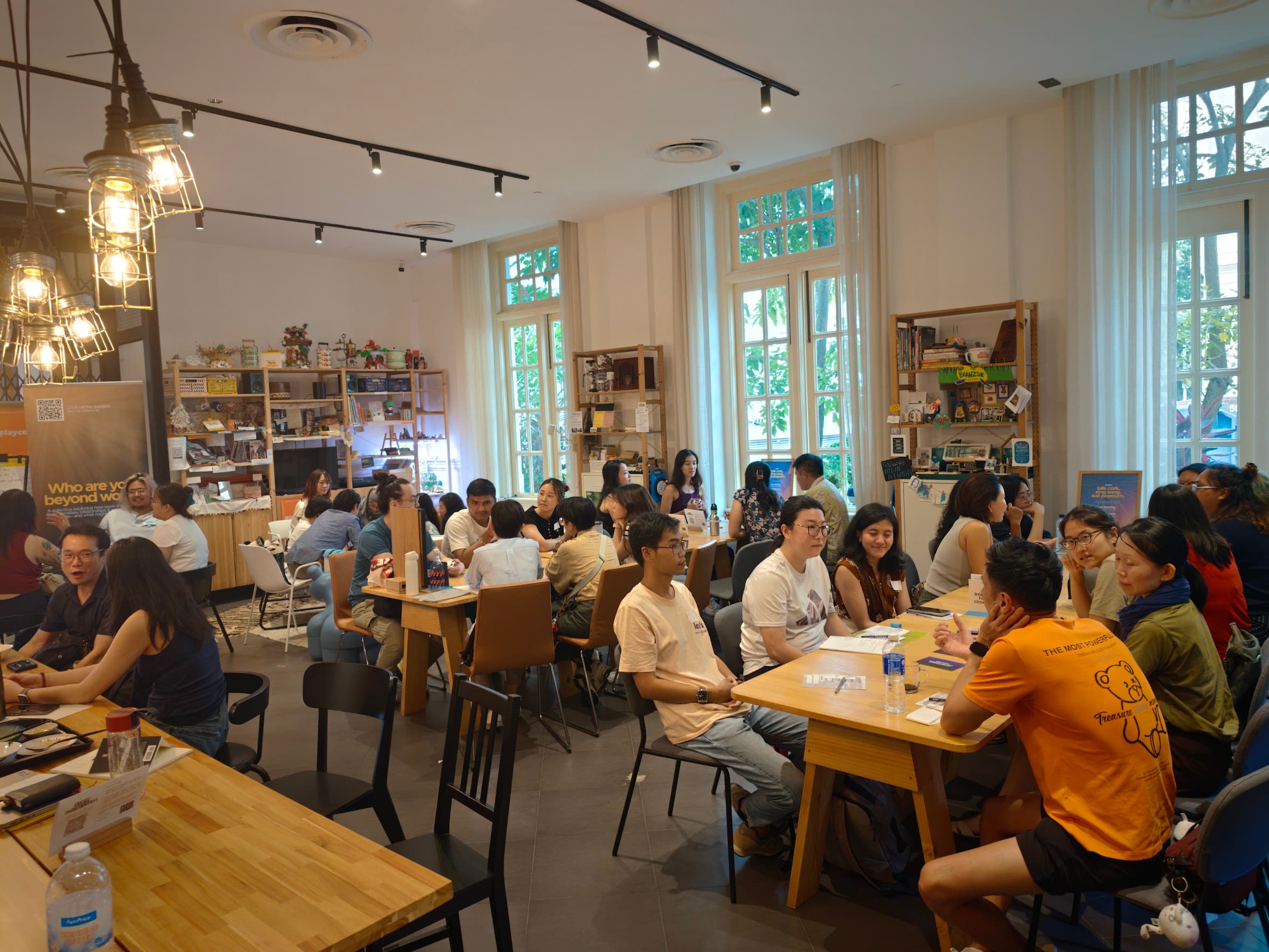 Community gathering at Bricolage