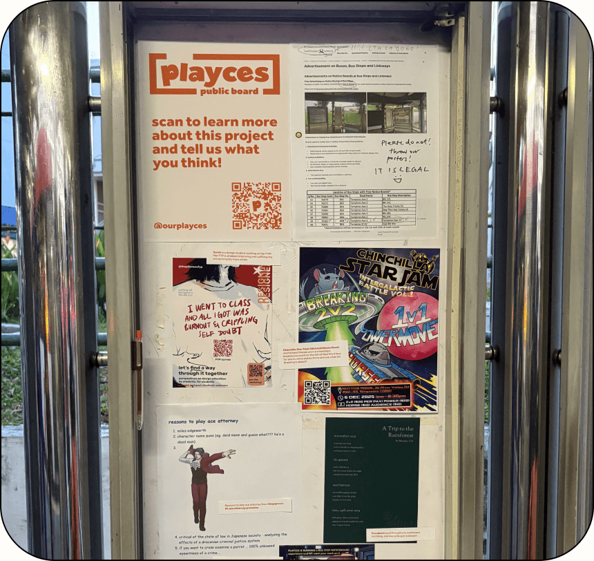 Playces public board project photograph 3